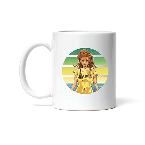 Miniatura 1 de Jamaica Themed Gift Ideas Stylish Outfit and mug 11oz 15oz White Coffee Mug