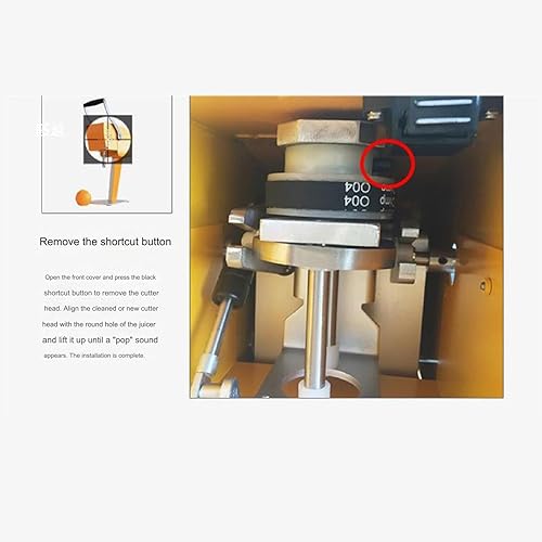 Miniatura 3 de Exprimidor de limón naranja Máquina exprimidora portátil eléctrica fresca exprimida para el hogar exprimidor comercial de frutas, blanco