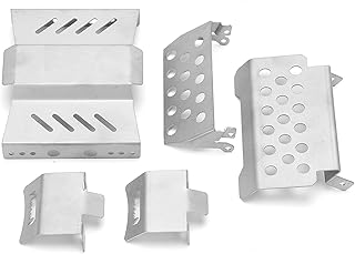 SUNGOOYUE High Performance RC Stainless Steel Armor Plate Suitable for 1/10 Redcat GEN8 Climbing Car