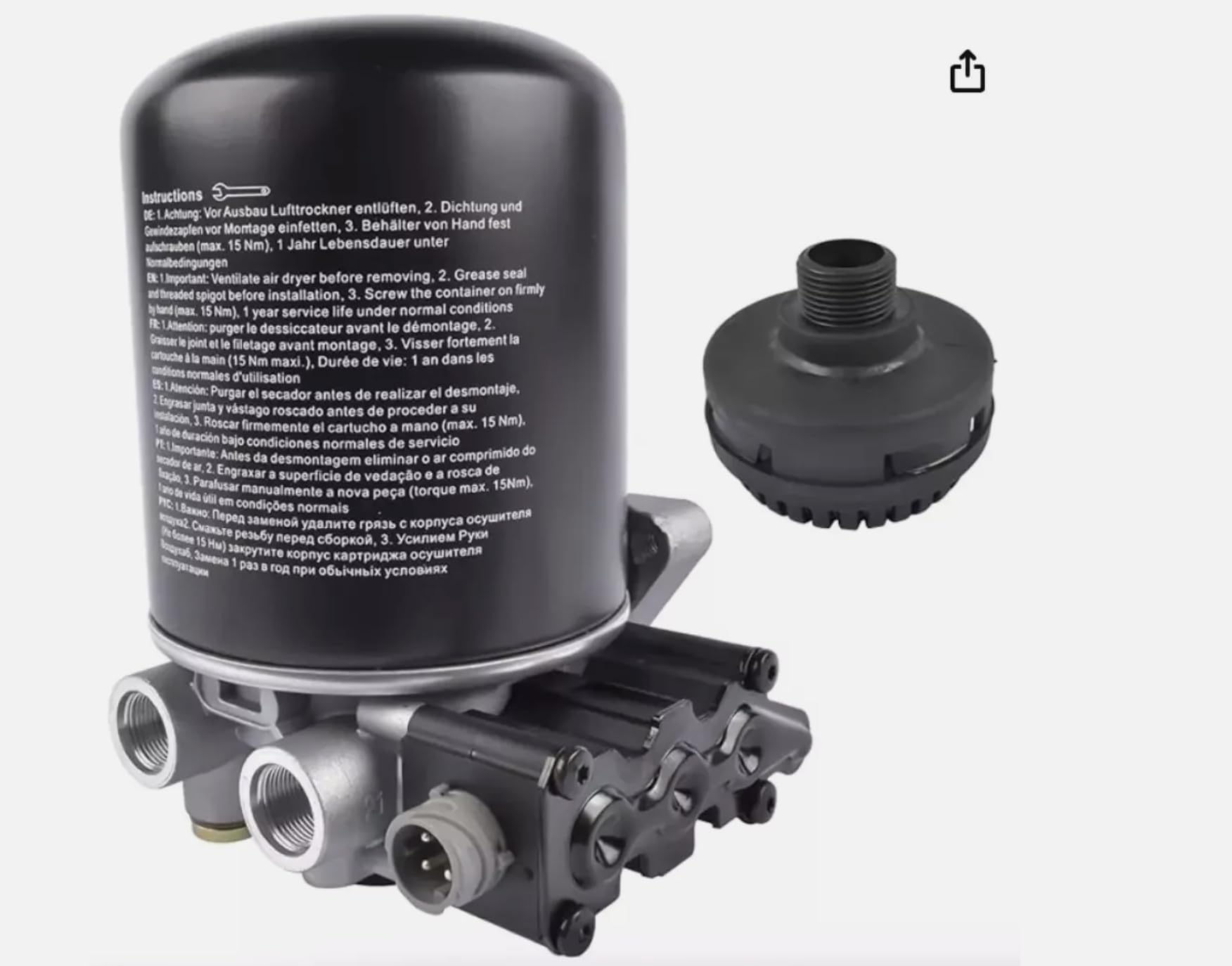 Air Dryer for Trucks Replaces 21440978,S4324252000,4324252000,