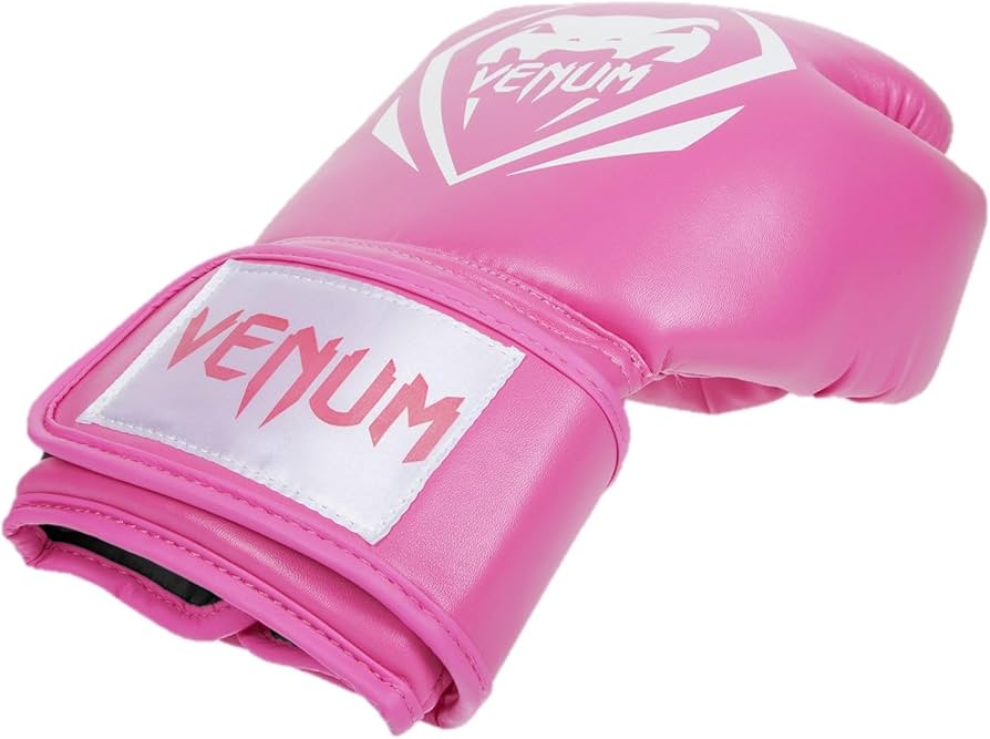 VENUM ボクシンググローブ 16oz グレー/ピンク 524a17ada8f14ede74f19619509279