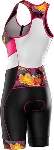 Miniatura 22 de SLS3 Trajes de triatlón para mujer - Traje de triatlón de una pieza para mujer - Traje de triatlón profesional para mujer - Trisuit premium