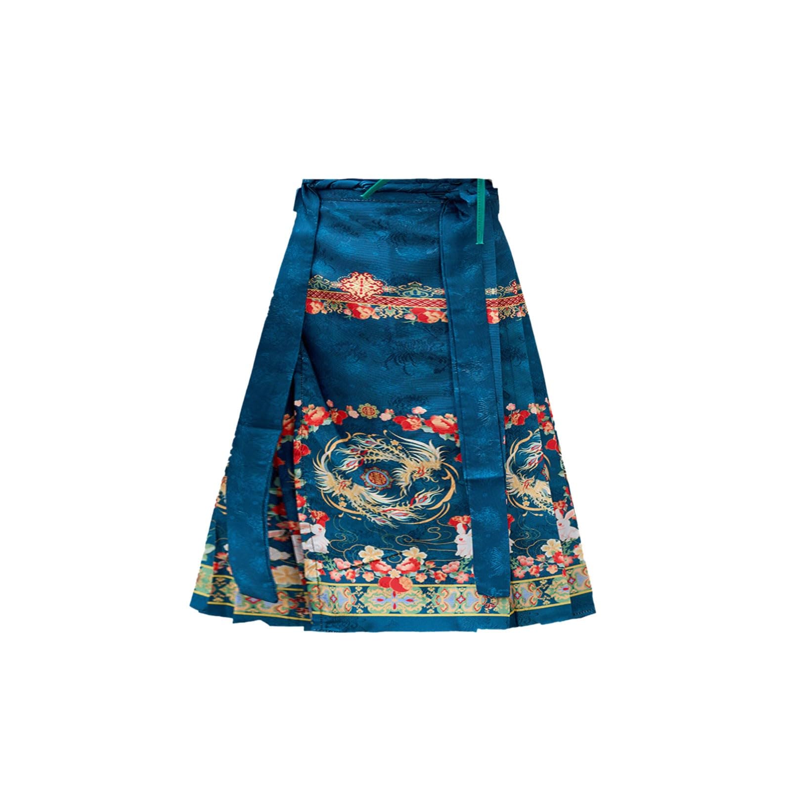 Ropa de bebé niña de 3 a 6 meses, falda de caballo clásica china para niños, traje étnico, dos conjuntos de falda retro de manga larga, ropa de bebé para niña, ropa de otoño