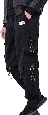 TECHSISION Techwear Hose Herren Hip Hop Hosen Japanische Streetwear
