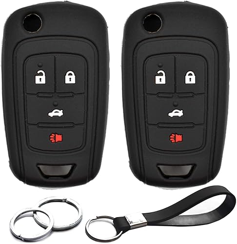 Miniatura 1 de 2 piezas compatibles con Chevy Chevrolet Equinox Cruze Impala Camaro Malibu Limited Buick Encore Lacrosse Regal Verano GMC Terrain - Funda para