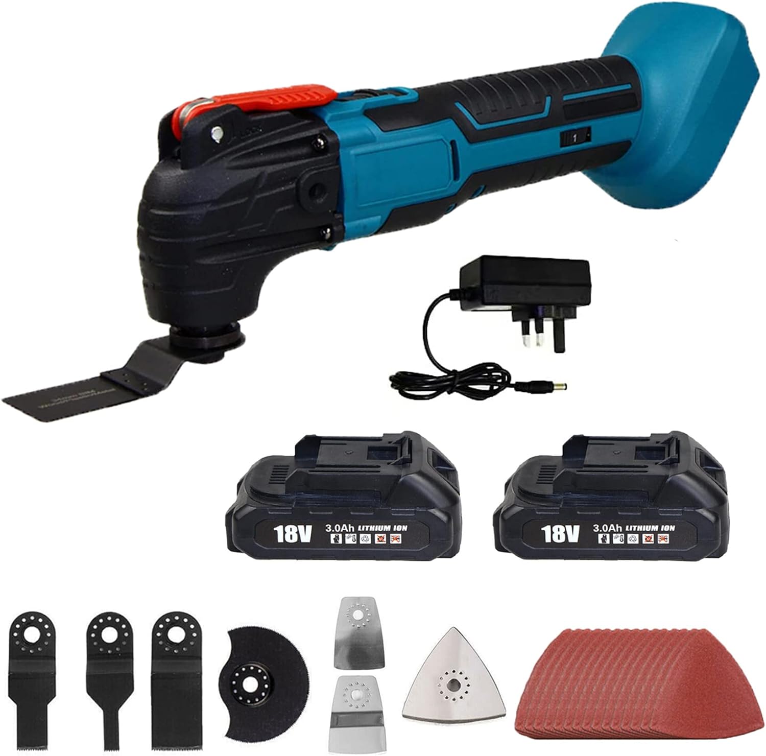 Cordless Oscillating Multi Tool Compatible with Makita 18V DTM51Z