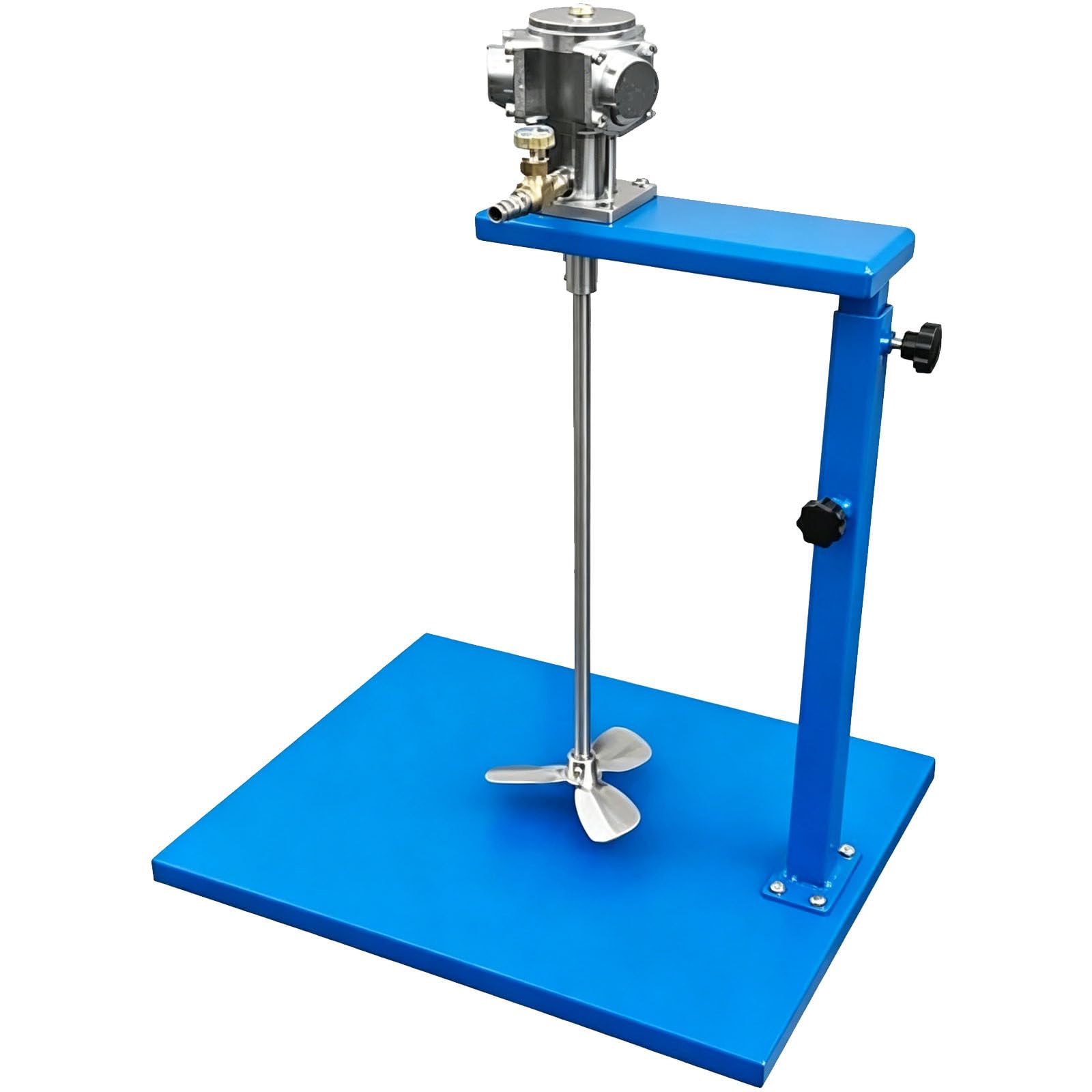 PtaTritious 5 Gallon Lifting Pneumatic Mixer, Pneumatic Mixer, Automatic Paint Stirring Machine Ink Coating Mixing Tool with Stand, 1/8HP Pneumatic Paint Mixer