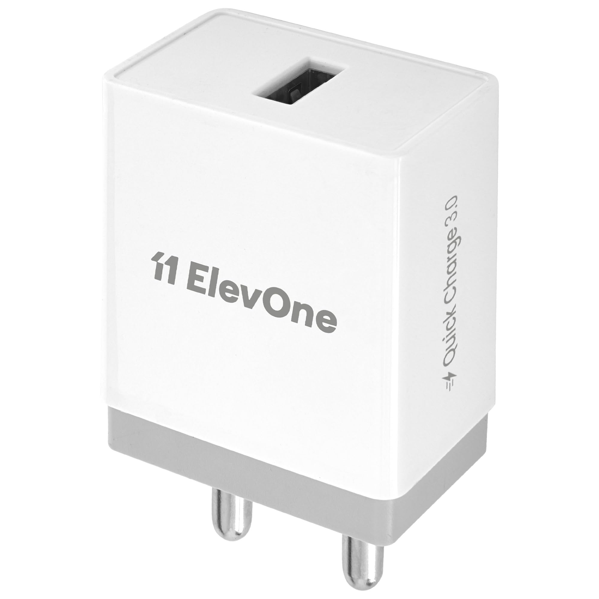 ElevOne 18W Rapid Charger with USB Port & Quick Charge, Made in India, Multi-Layer Safety, iPhone & Android Compatibility (EQC-56, White) (B0CB1FY7RW) Amazon Price History, Amazon Price Tracker