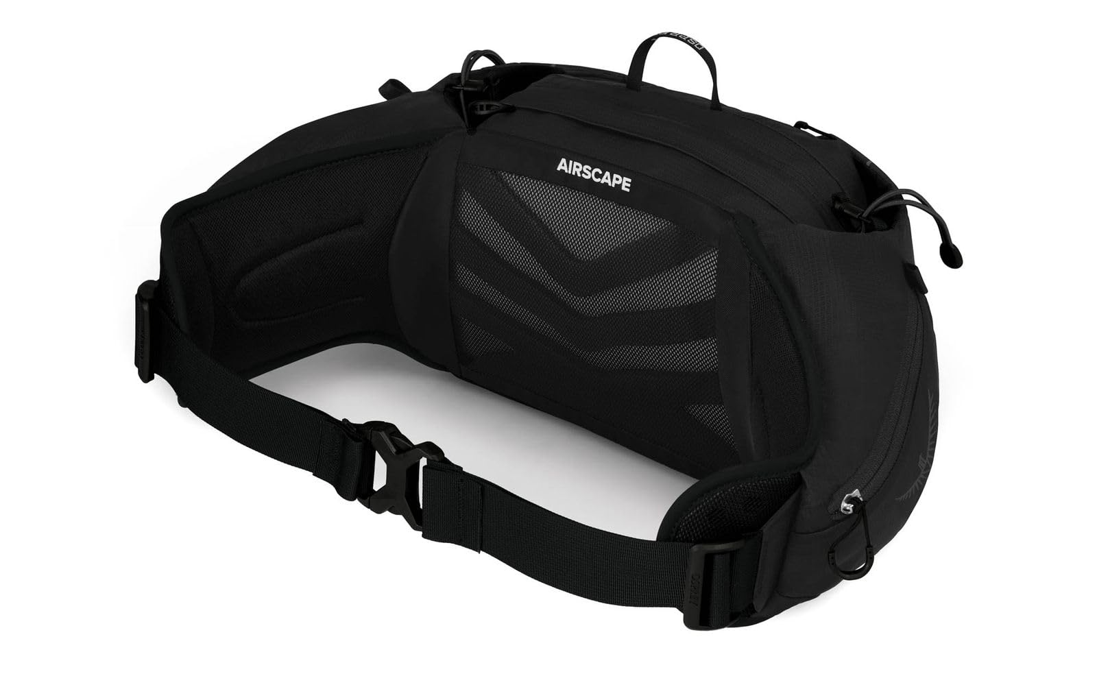 Osprey Talon 6L Męska torba biodrowa na wędrówki, kolor Maskująca czerń