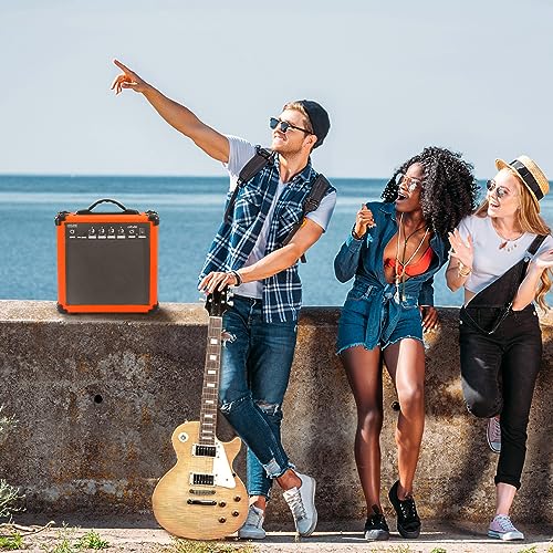 image for CXLWZ Electric Guitar Amp 20 Watt Amplifier Portable Amp with Headphon