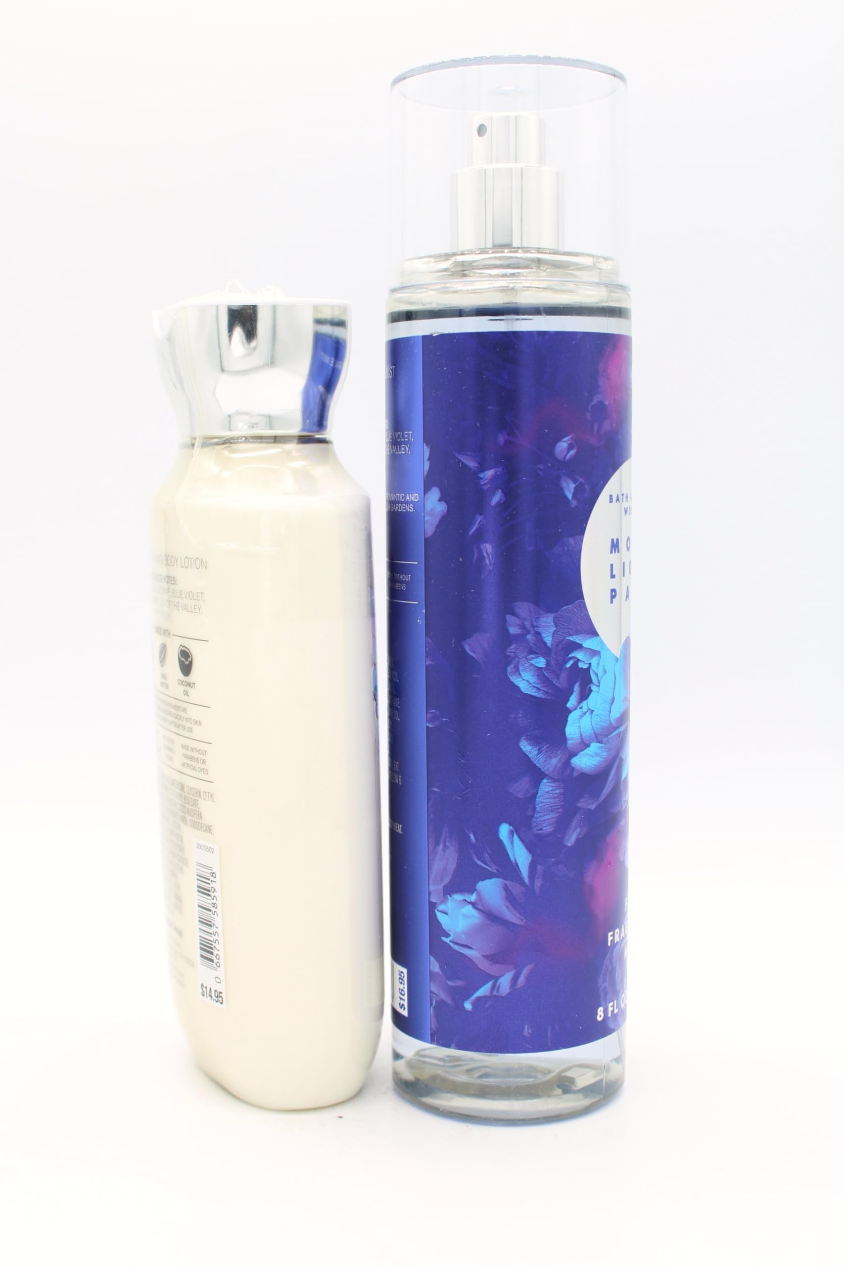 Moonlight Path, Bath and Body, Fine Fragrance Mist & Body Lotion Bundle Set