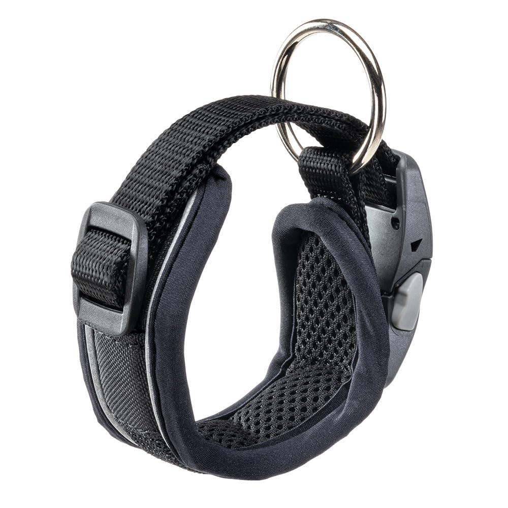 Ferplast Dog Collar GENIUS C15/35, Reflective, Breathable, Adjustable, Quick Release Magnetic Closure - Image 4