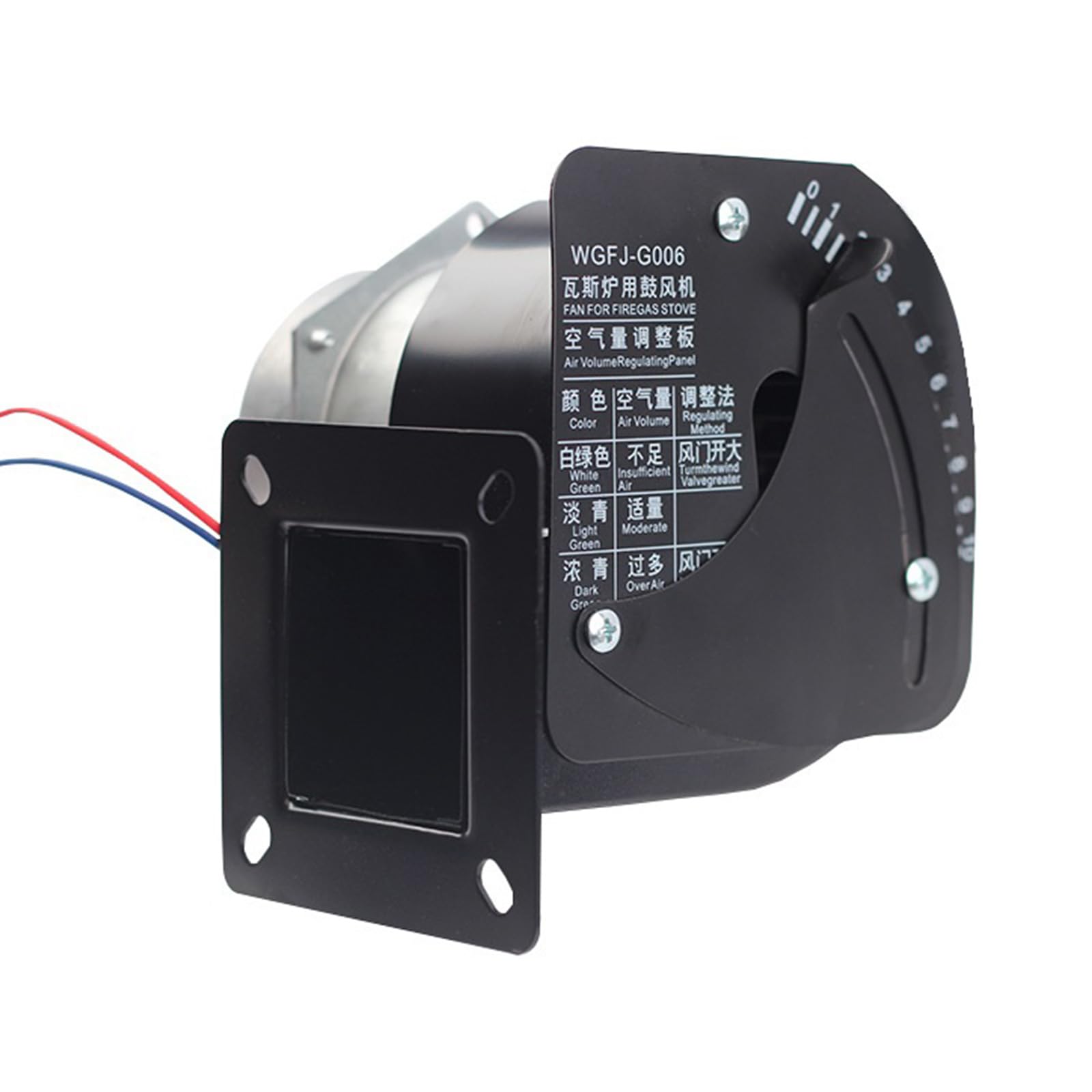 Jazuaiao Metal Oven Fan Blower Power Fan Motor Blower Motor Efficient Baking Oven Maintenance Accessories Metal Texture