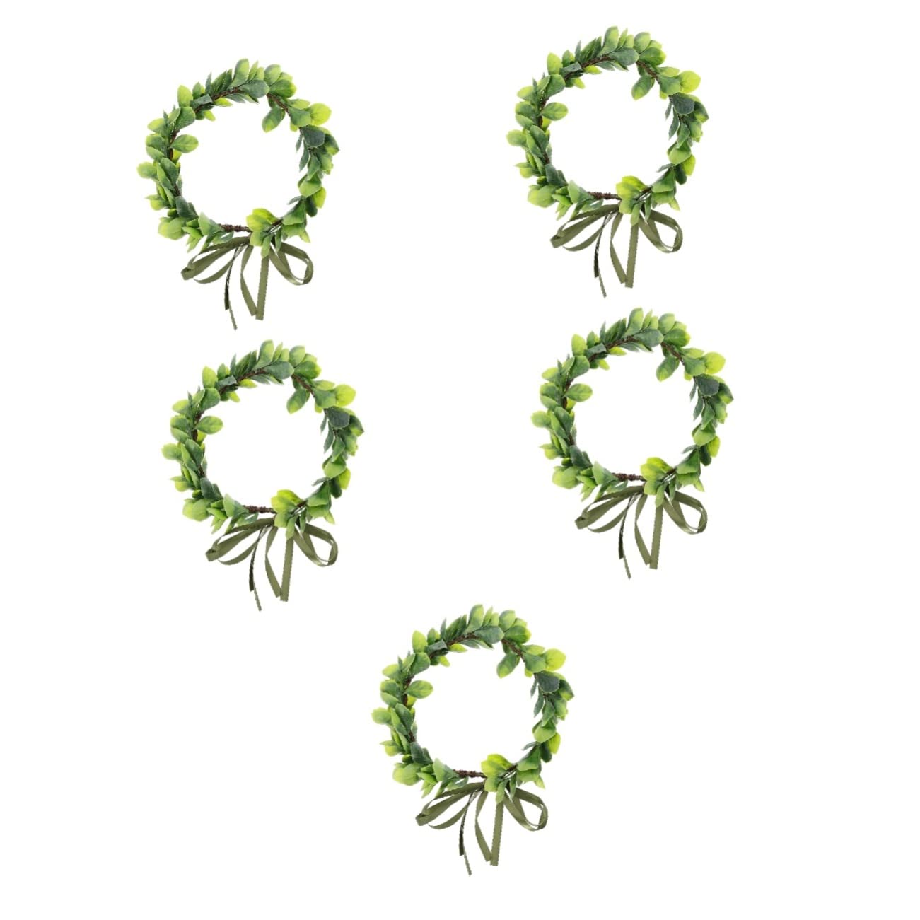 FOMIYES Diadema De Novia Decoración De Vid Decoración Verde Accesorios para El Cabello De Flores Accesorios De Fotografía De Boda Cabeza De Eucalipto Suculenta Diadema De Hojas