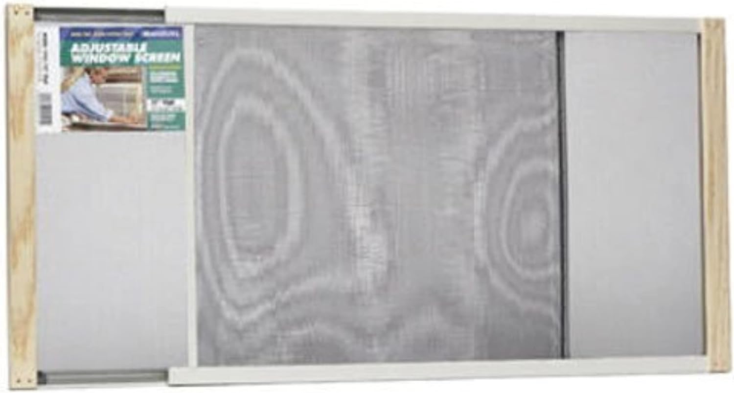 Frost King AWS1545 Adjustable Window Screen, 25-45in Wide, 15in high x Fits 25-45 W