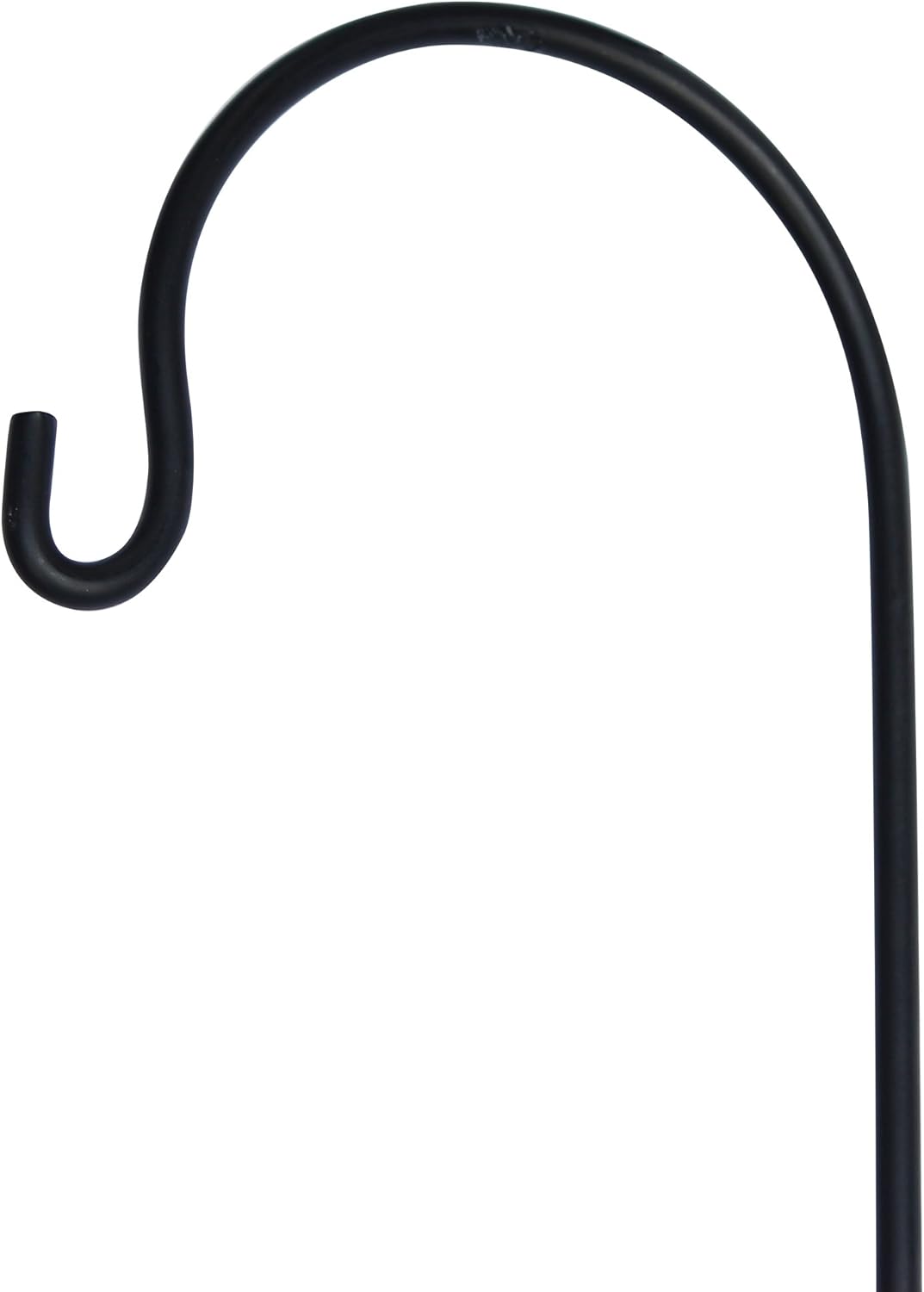 Set of 10 Extra Long Black 1.3m Garden Lantern Hooks BigaMart