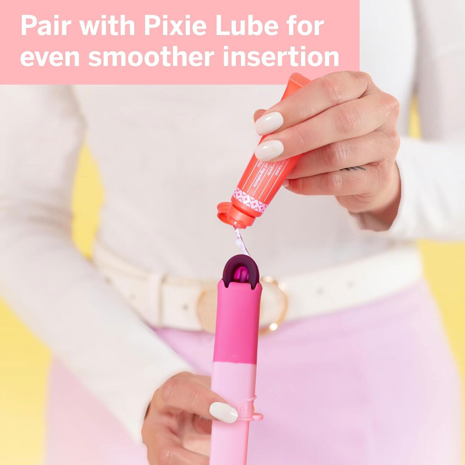 Pixie Menstrual Disc Applicator – ułatwia wkładanie – każda kobieta może teraz używać kubków menstruacyjnych – właściwości TPE do samodzielnego sterylizatora