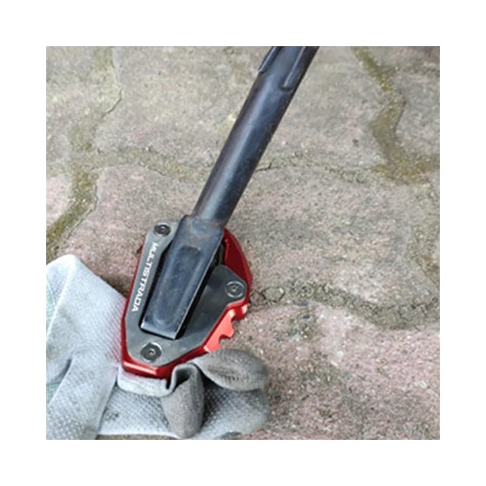 Béquille Latérale Pad Pour D&ucati Multistrada 950 1100 1200/S/GT 1260 DIAVEL 1260 Monster 696 821 Béquille Pied Support Latéral Plaque De Support D'extension