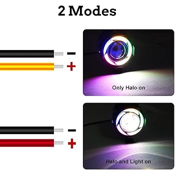 LED行燈24V Amazon.com: Ourbest Motorcycle Fog Lights with Switch, 12V