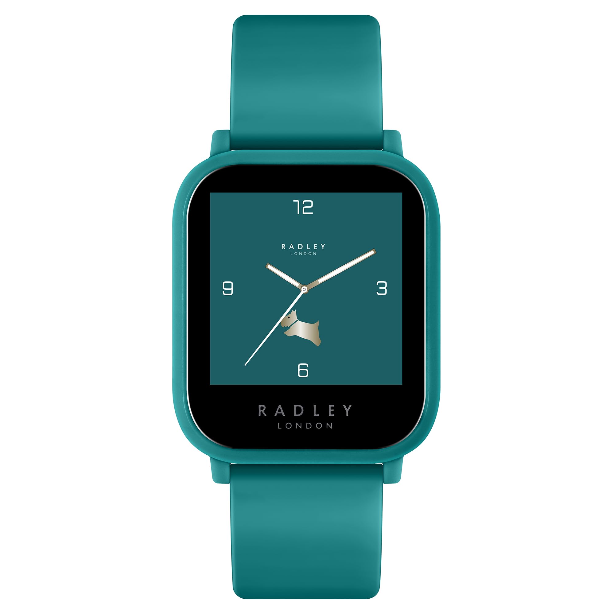 RADLEYRADLEY Women's Digital Quartz Watch with Silicone Strap RYS10-2159, Verdigris