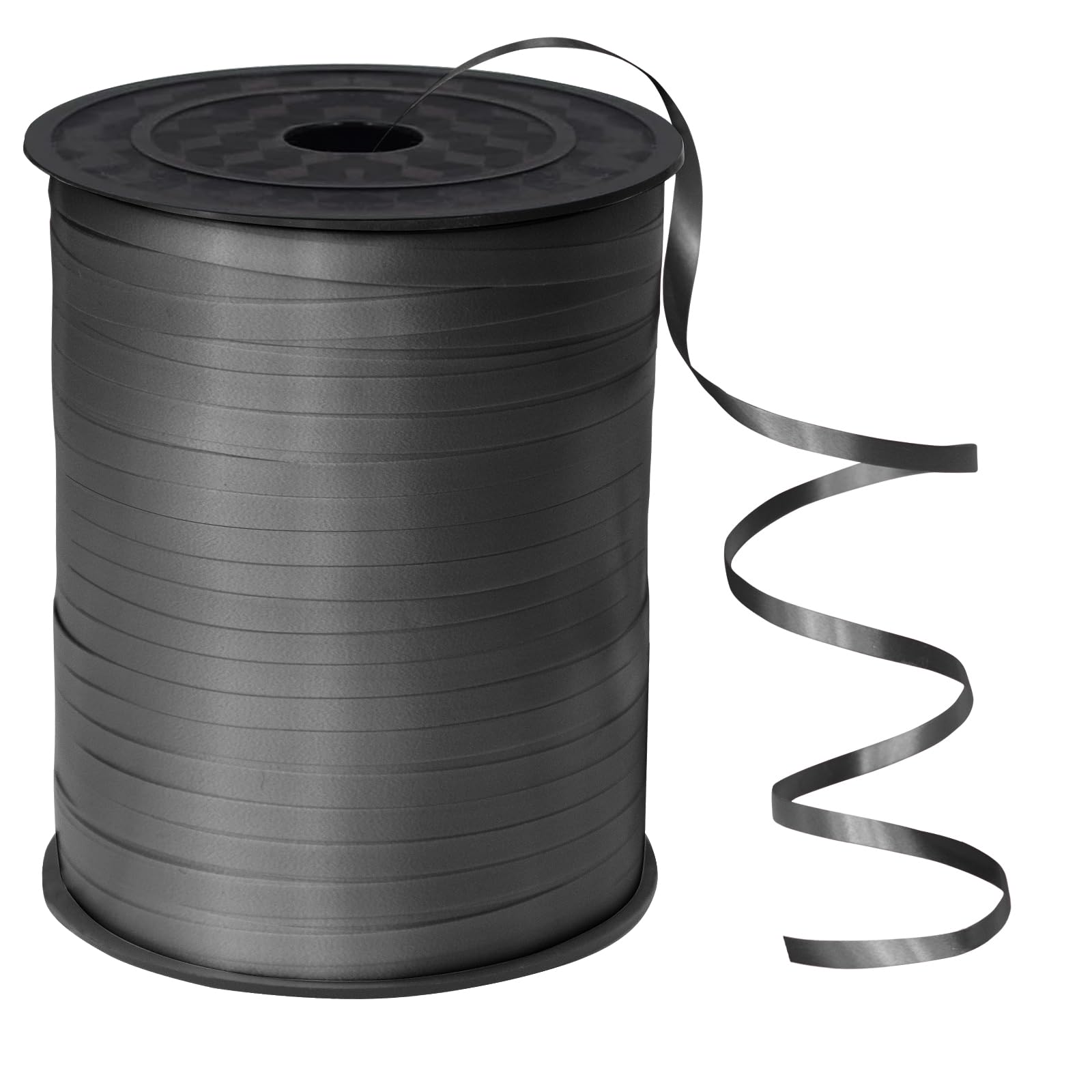 Eitolo 500 Yards Black Ribbon for Balloons, 5mm Black Curling Ribbons ...