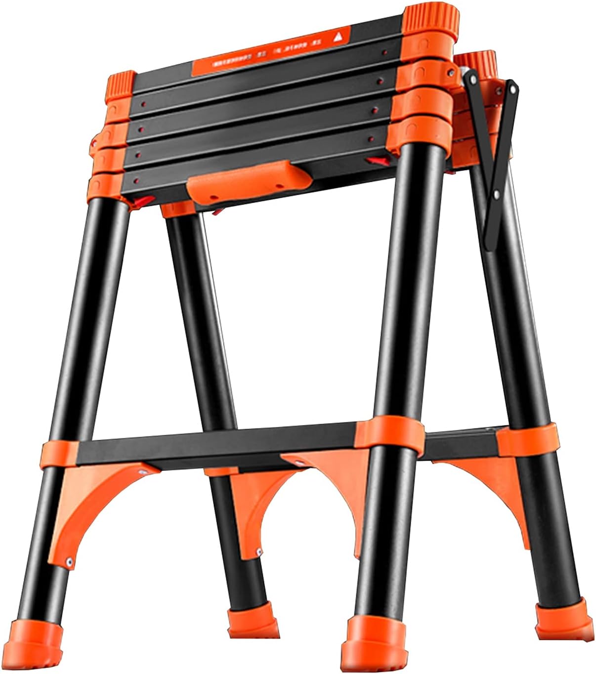 Telescoping Extension Ladder, Telescoping Ladder Extendable A-Frame Aluminum Ladders, Multi-Purpose Portable Telescoping Ladder, 0.7M / 1.1M / 1.4M Compact Extension Steps Ladder L