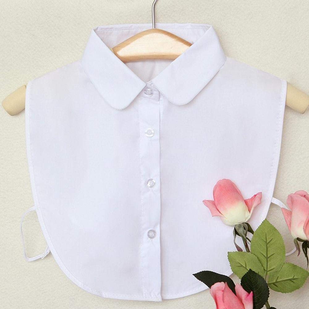 Falscher Kragen Mit Krawatte - Abnehmbarer Hemdkragen Weiß Für Damen