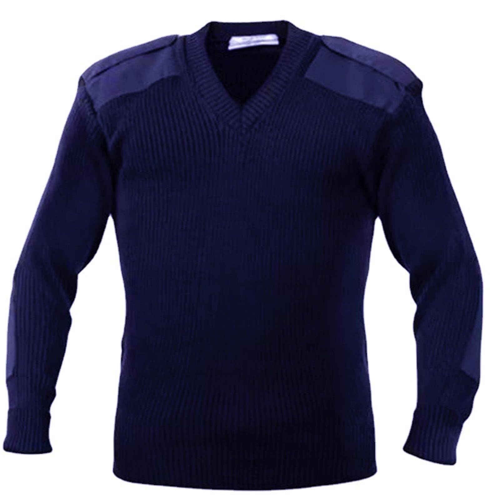 Jersey de punto para hombre, cálido, transpirable, suéter de invierno, suéter de trabajo, suéter militar, cuello en V, ropa de trabajo militar