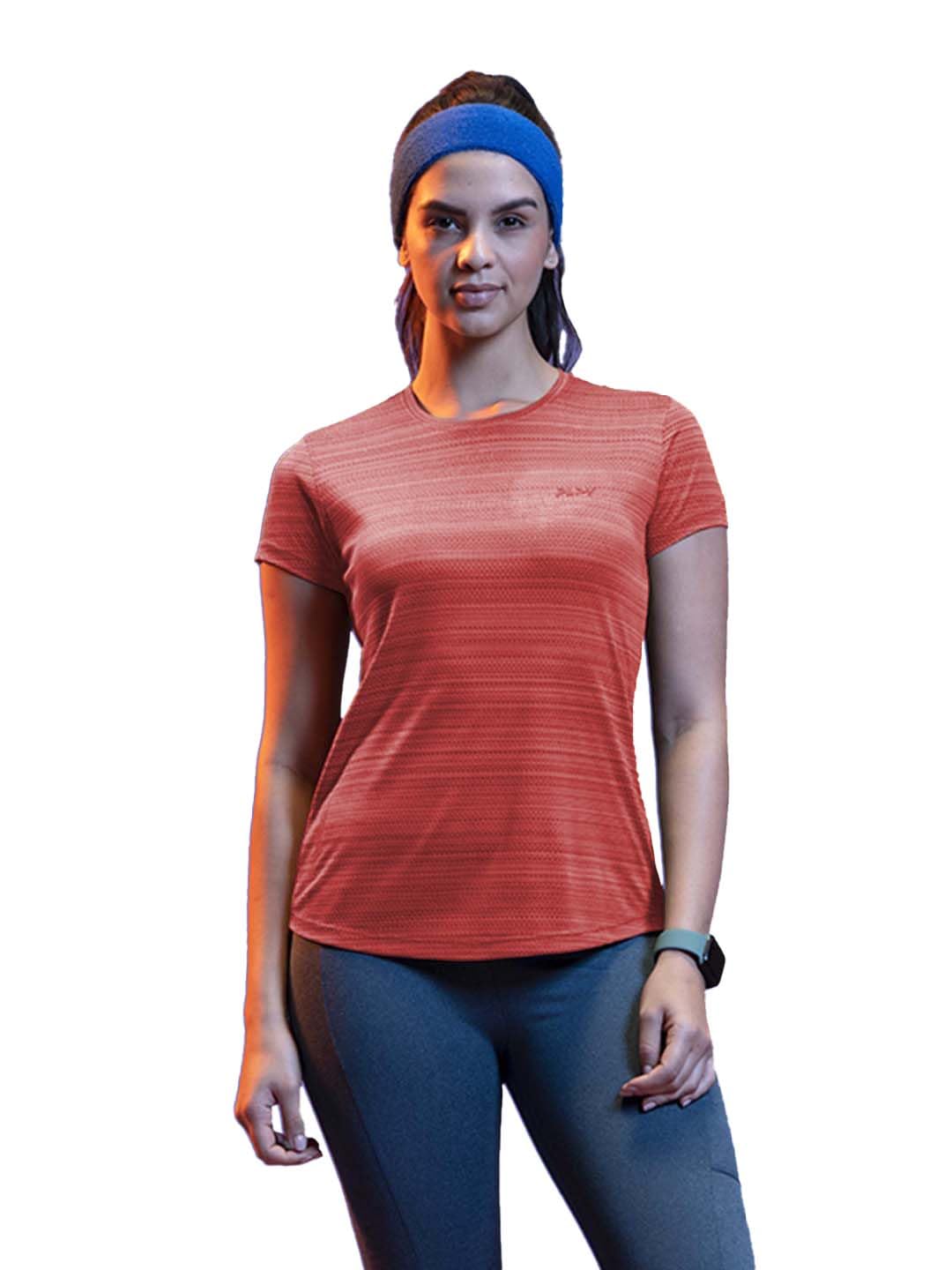 lyra Women's Polyester Solid Relaxed Fit Yoga Shirt-picture-44