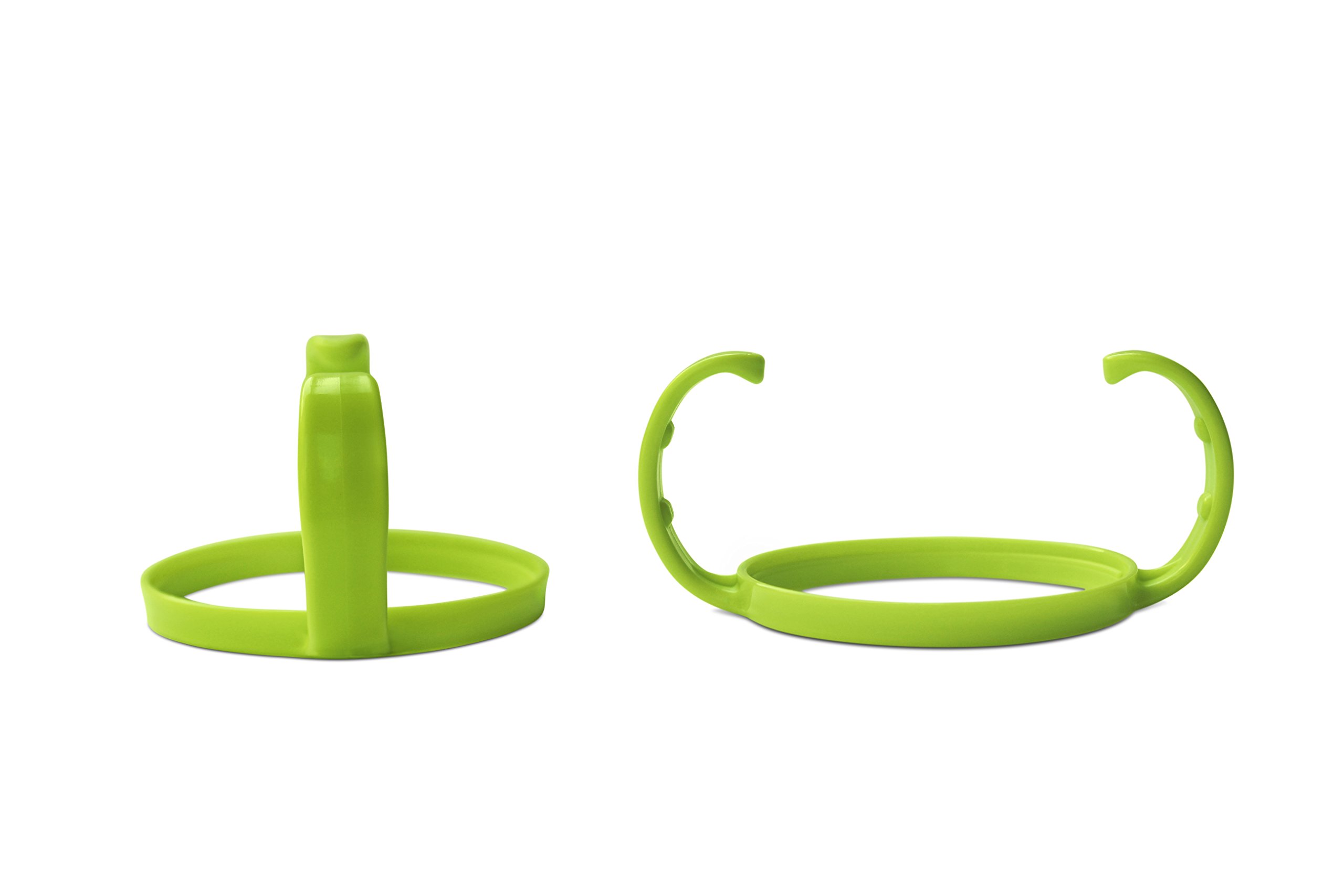 Feeding Bottle Handle Grip for Comotomo Feeding Bottles (Set of 2, Green)