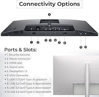 Amazon.com: Dell P2425H Computer Monitor Screen 24