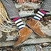 BONANGEL Mens Dress Socks Fun Funny Colorful Crazy Crew Dress Socks For Men 8-12