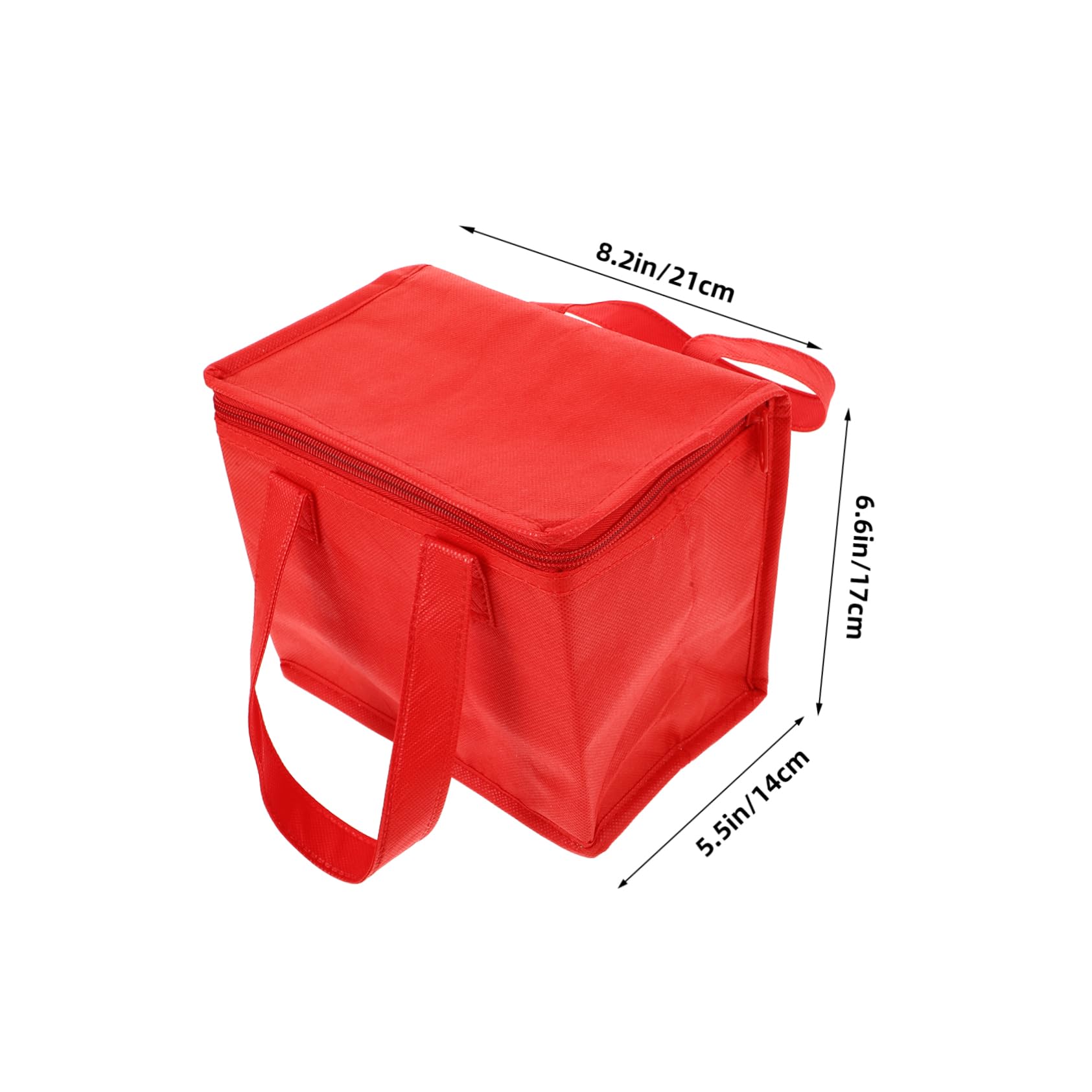 SOLUSTRE Insulated Food Bag Portable Grocery Cooler Bag for Catering Hot Food Carrier for Transport Size 21 * 14 * 17 Non Woven