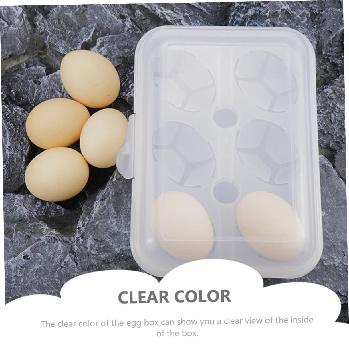 Eier Aufbewahrungsbox 2er Set - Plastik Eierhalter Für Kühlschrank