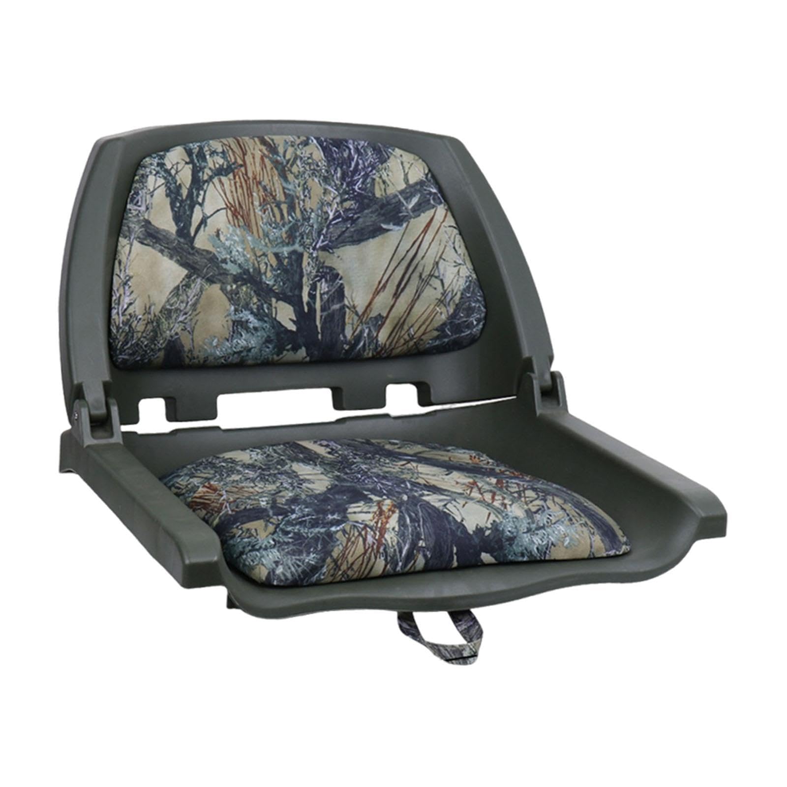 Okiyakusama Folding Boat Seat Replacement Premium Practical, Easy to Clean, Easy to Install Waterproof Boat Cabin Seat Accessories, Style B