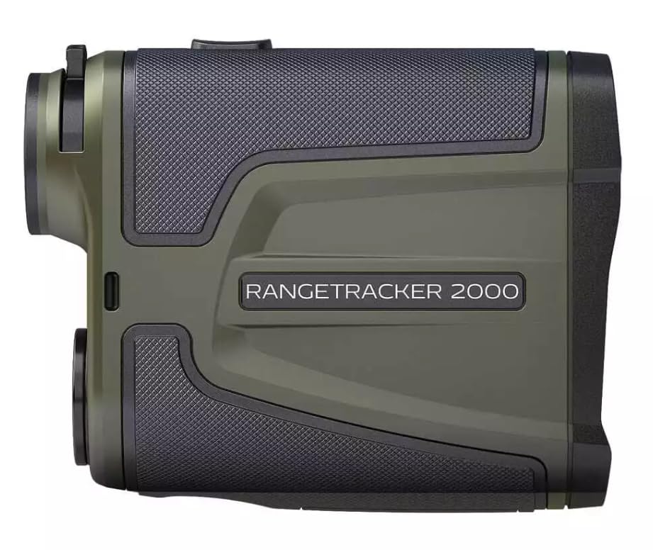 German Precision Optics RANGETRACKER 2000 Laser Rangefinder, 2,000 Yards for Short Range Archery and Long Range Rifle Hunting, Green
