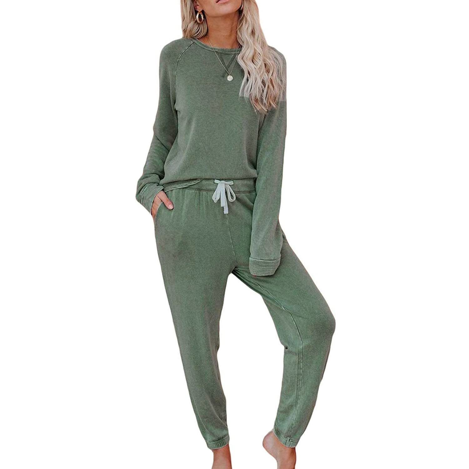 Cozy Piece Outfits Lounge Sets For Womens Loungewear Long