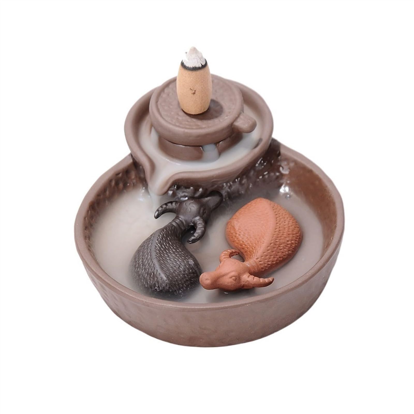 Incense Burner Handmade Creative Design Reflux Incense Burner Desktop Decoration Ornaments Holder