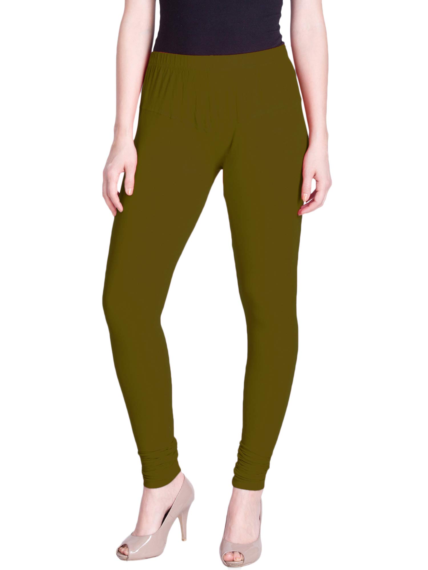 lux lyra Lyra Women Solid Premium Cotton Ankle Length Leggings | Mid-Waist | Fashionwear-picture-26
