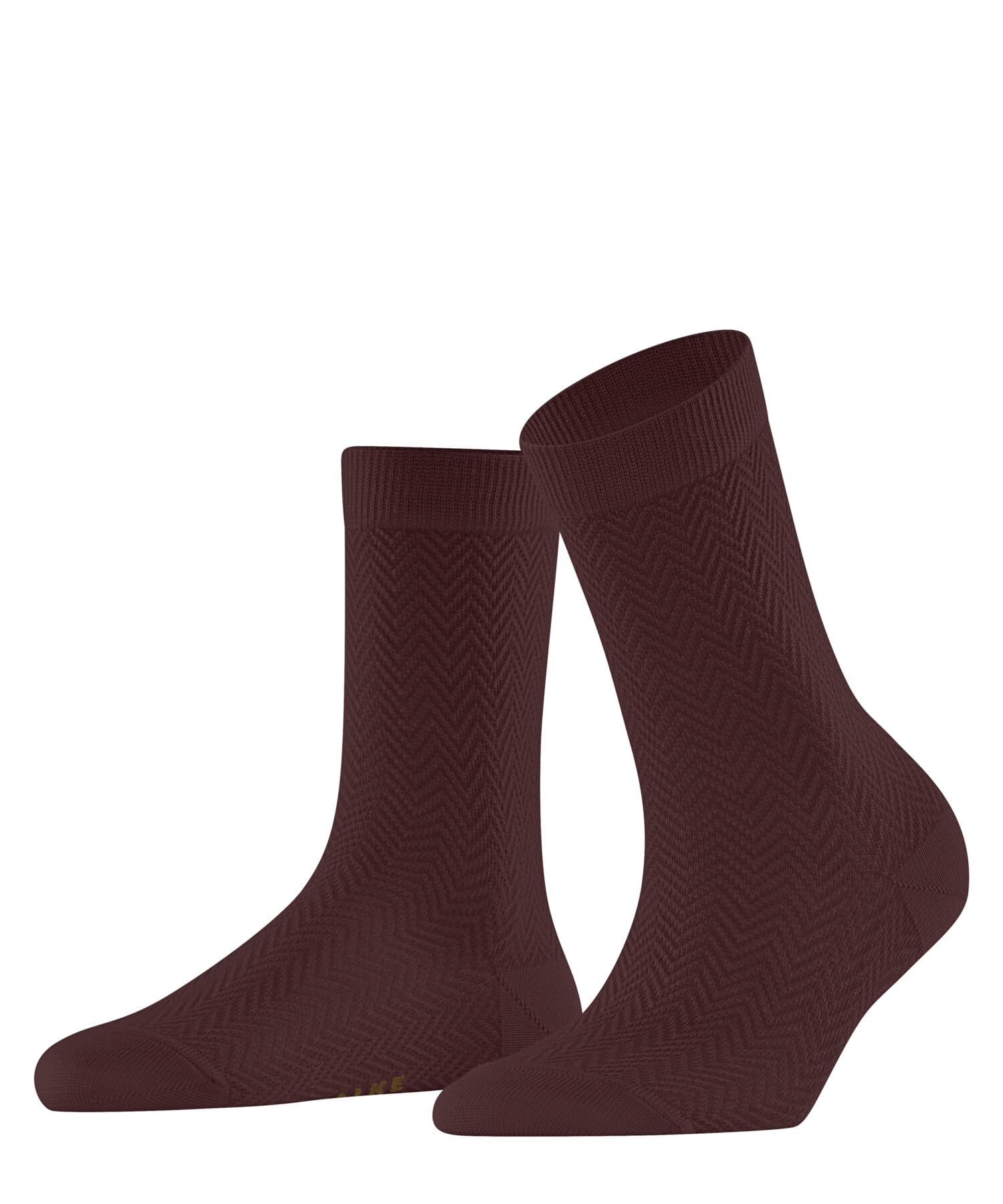 FALKE Women's Fable Estate W So Wool Plain 1 Pair Socks, Brown Cayenne 5950, 2.5-5