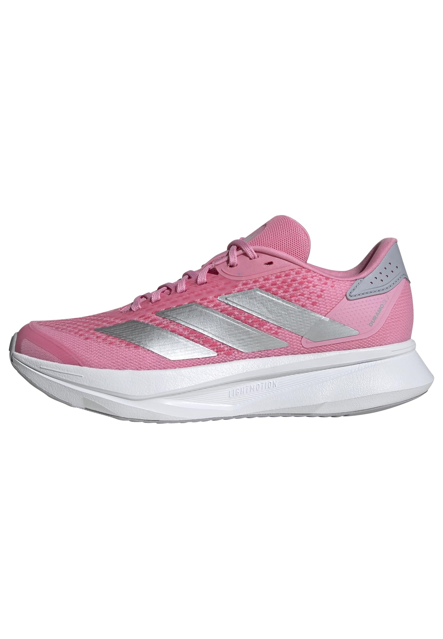 adidas Womens Running Duramo Sl2 Trainers, Bliss Pink/Silver Met/Pink Fus, Size 3.5, Women