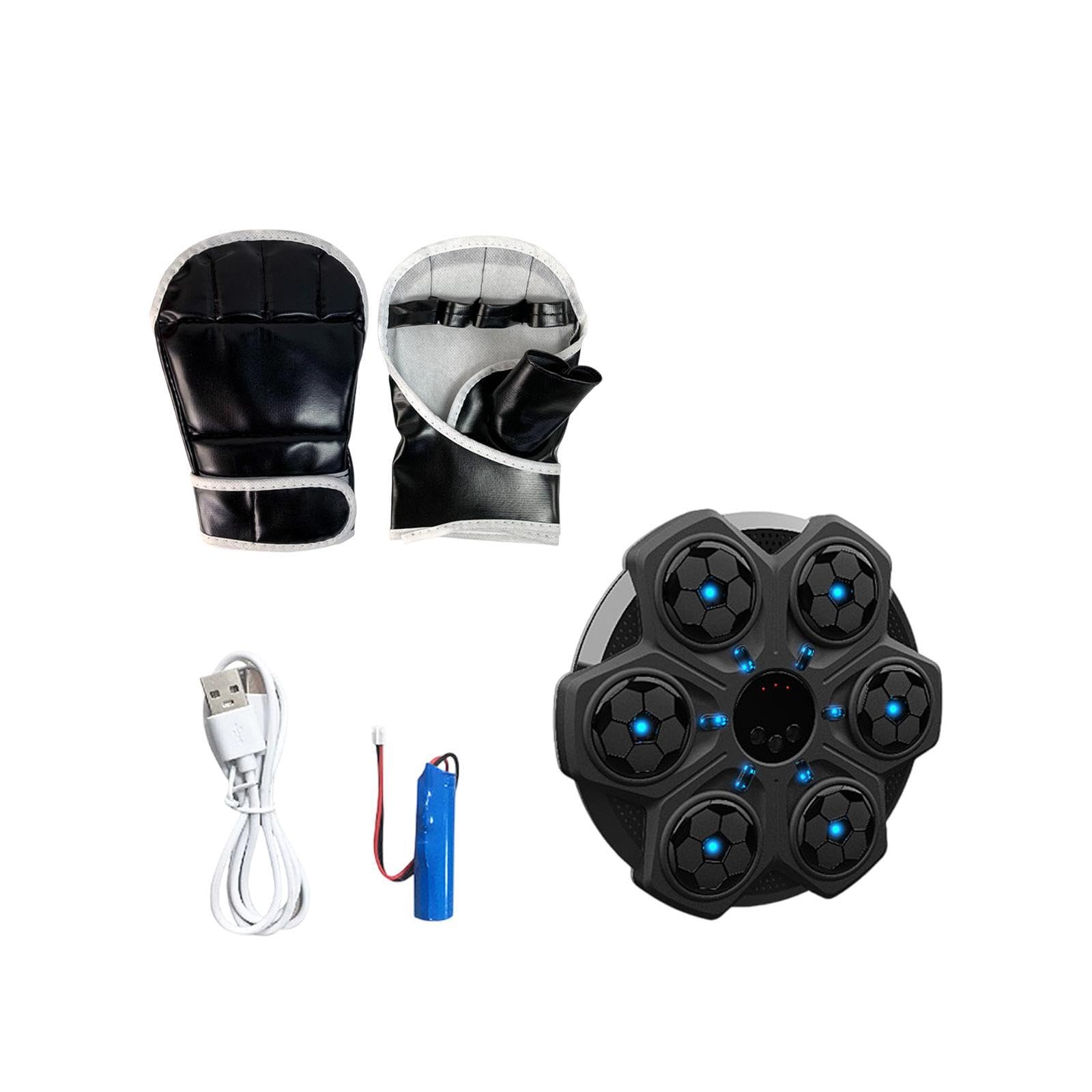 Music Boxing Machine Boxing Training Equipment for Kickboxing Sanda Karate Black-image-29