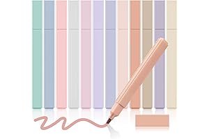 Pastel Highlighters Pens Aesthetic Highlighters Cute Highlighter 12 Colors Writing Tools No...