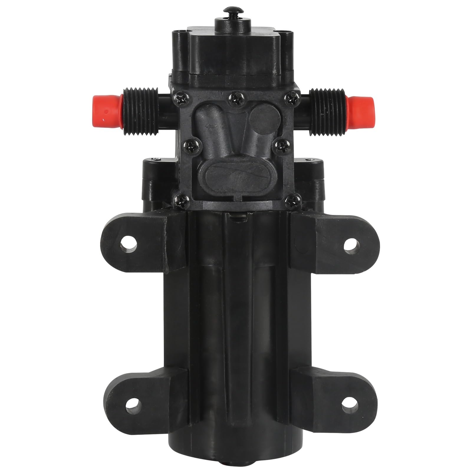 DEWIN Pompe à eau pompe à diaphragme 18 V 60 W micro pompe avec interrupteur automatique 4 L/min pulvérisateur haute pression pour lavage de voiture