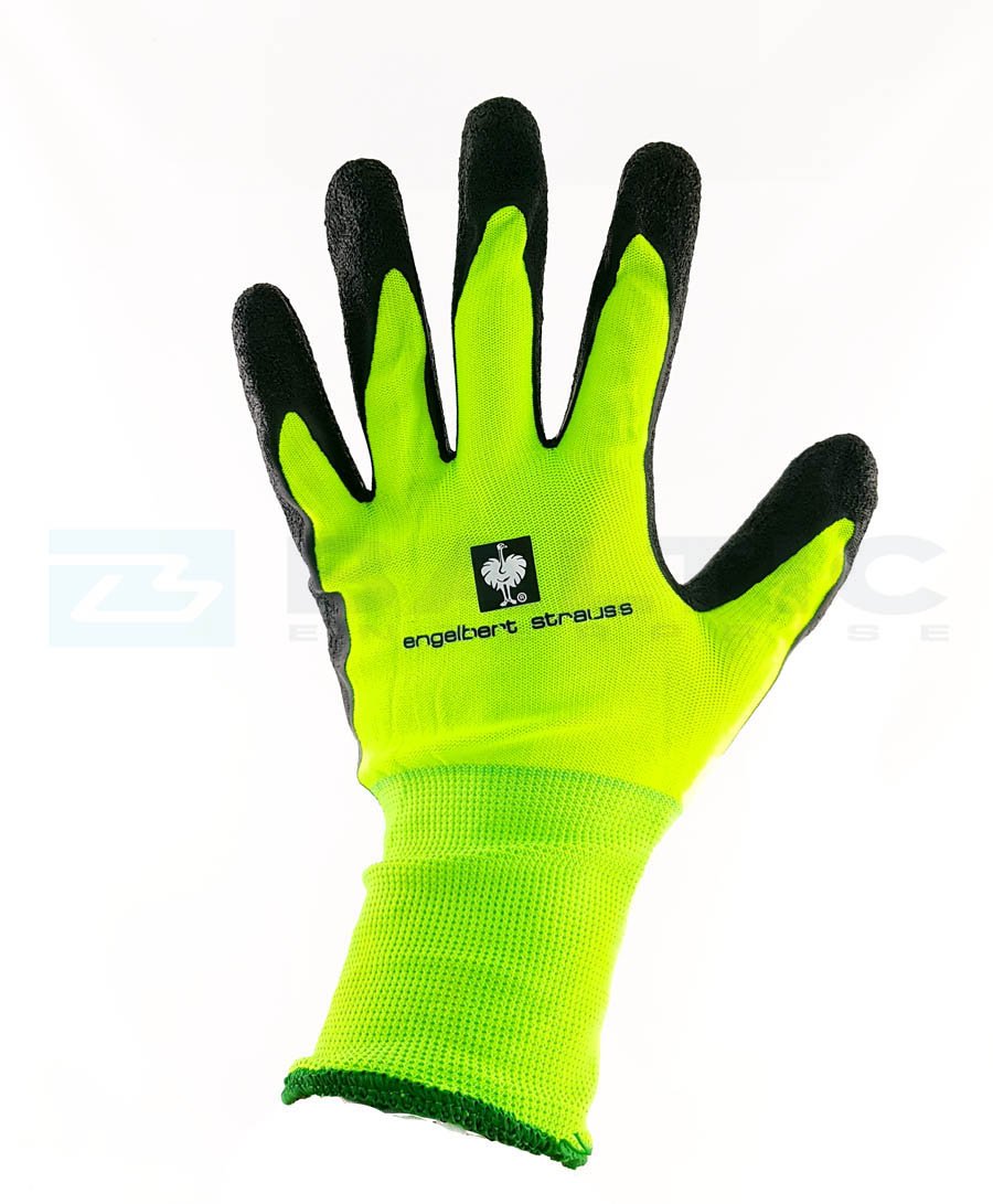 Engelbert Strauss Senso Grip LATEX GESTRICKTE HANDSCHUHE (M), Qualitative Arbeitskleidung bei Günstiger Preis