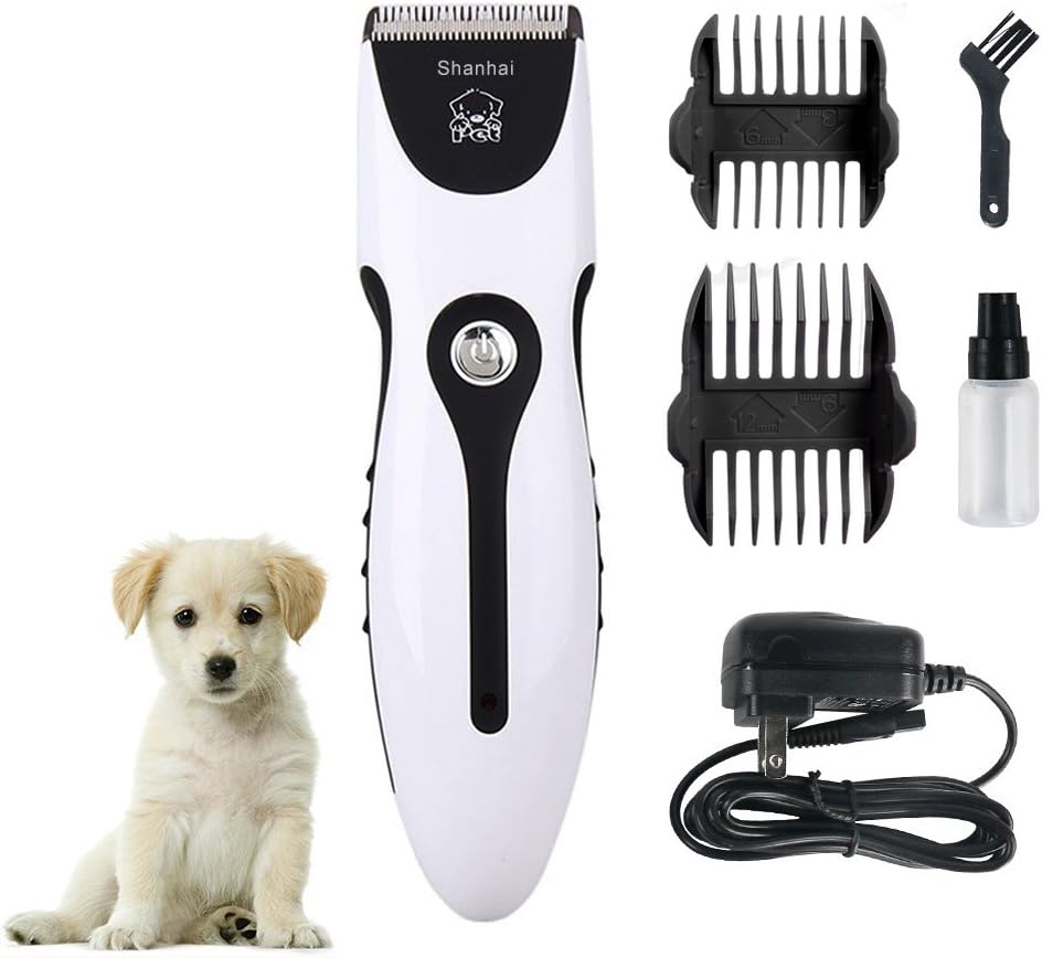 Dog Clippers ,Rechargeable Cordless Electric Pet Grooming