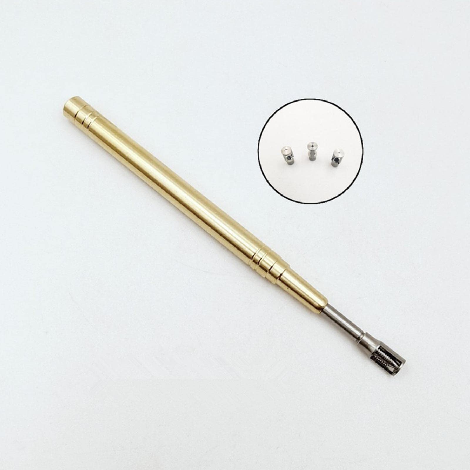 DAGIJIRD Herramienta de reparación de tornillo de corte corto para reloj con boca de acero de 1,4 mm, 1 mm, 0,7 mm