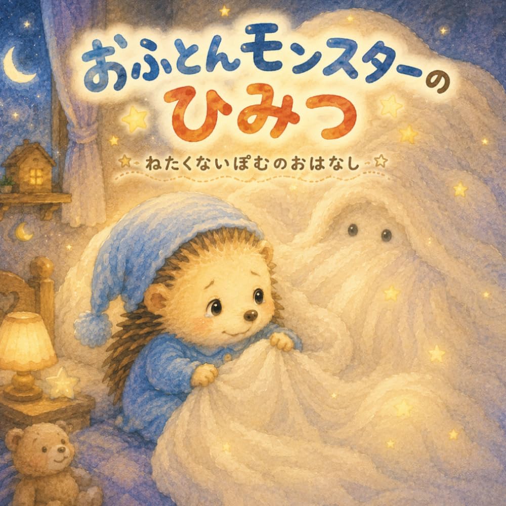 おふとんモンスターのひみつ: ねたくないぽむのおはなし