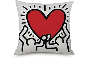 Keith Haring Graffiti Art Pillowcase Set