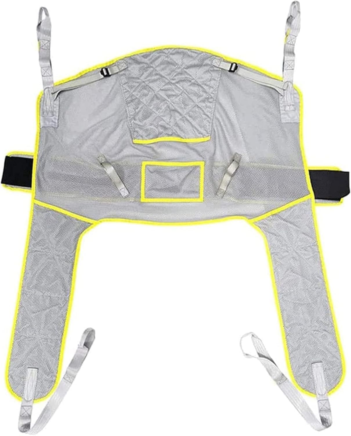 Elevador de cabestrillo para pacientes, correa de malla de seguridad médica para transferencia de pacientes de cuerpo completo, transferencia de cama y uso en ducha